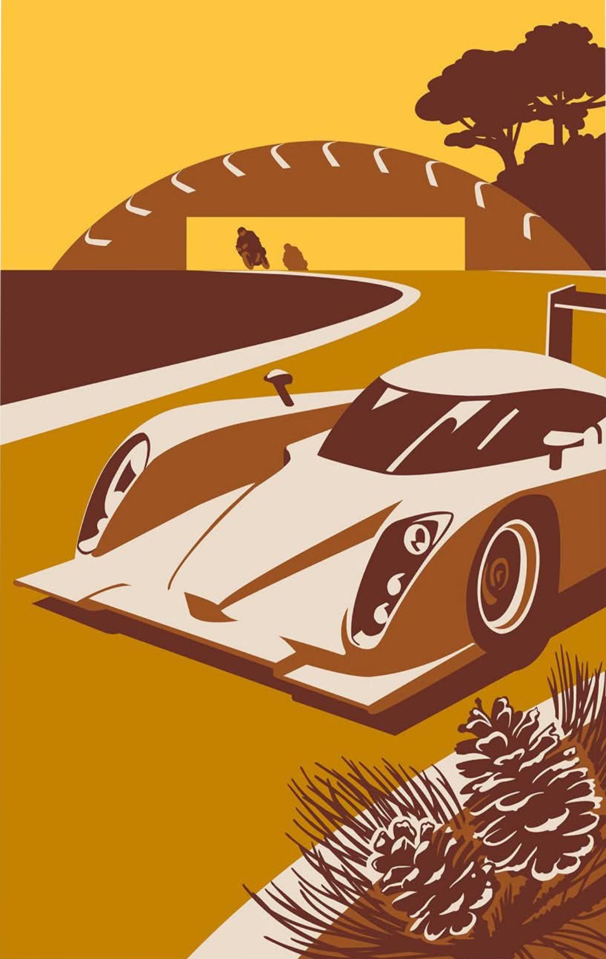 Photo du panneau : les 24 Heures du Mans